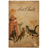 Antique Book Cover to Théophile Alexandre Steinlen's des Chats