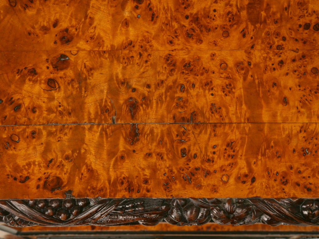 Louis Philippe Bird's-Eye Maple Server, circa 1860 In Good Condition In Chicago, IL