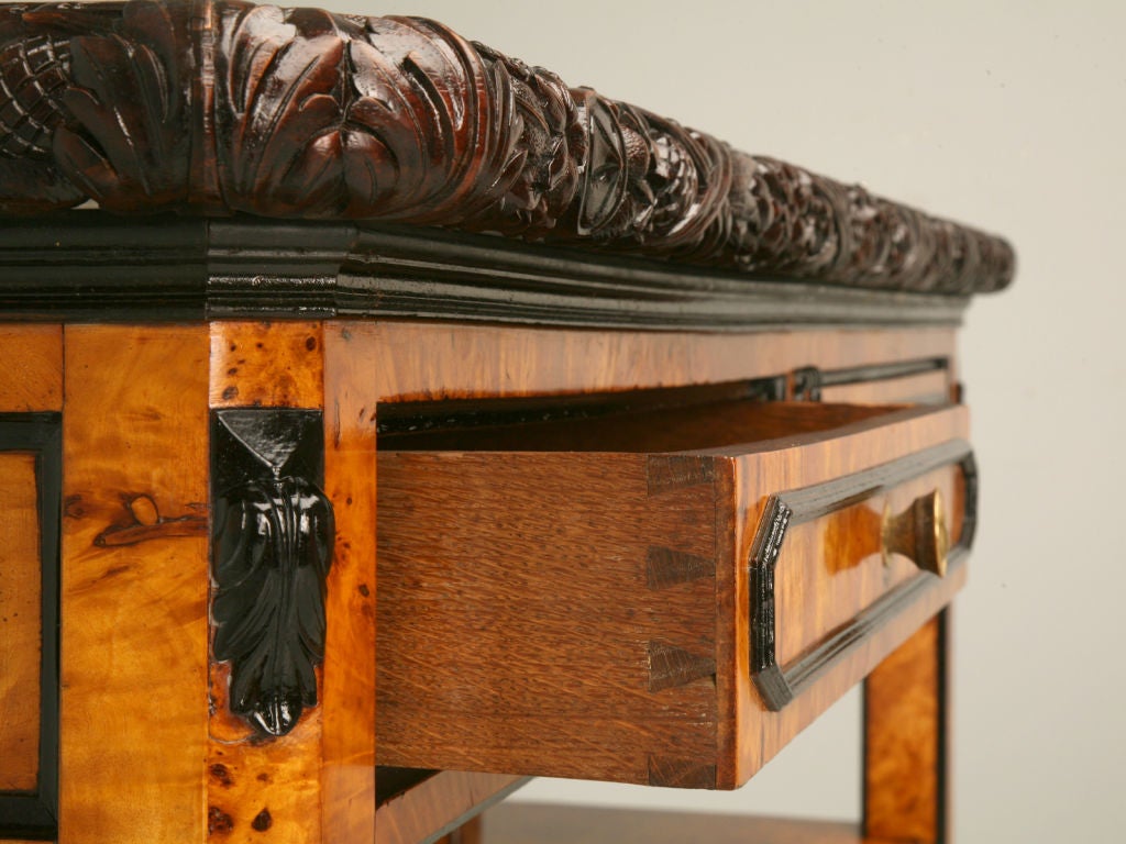 Louis Philippe Bird's-Eye Maple Server, circa 1860 2