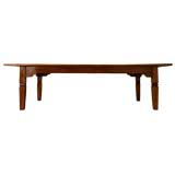 Antique c.1890 South American Teak Wood Dining Table