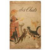 Antique Book Cover to Théophile Alexandre Steinlen's des Chats