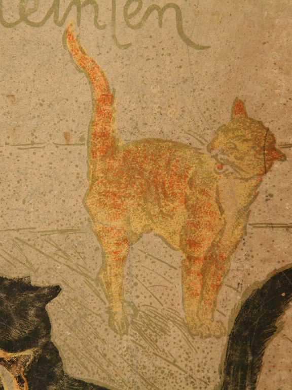 Book Cover to Théophile Alexandre Steinlen's des Chats 1