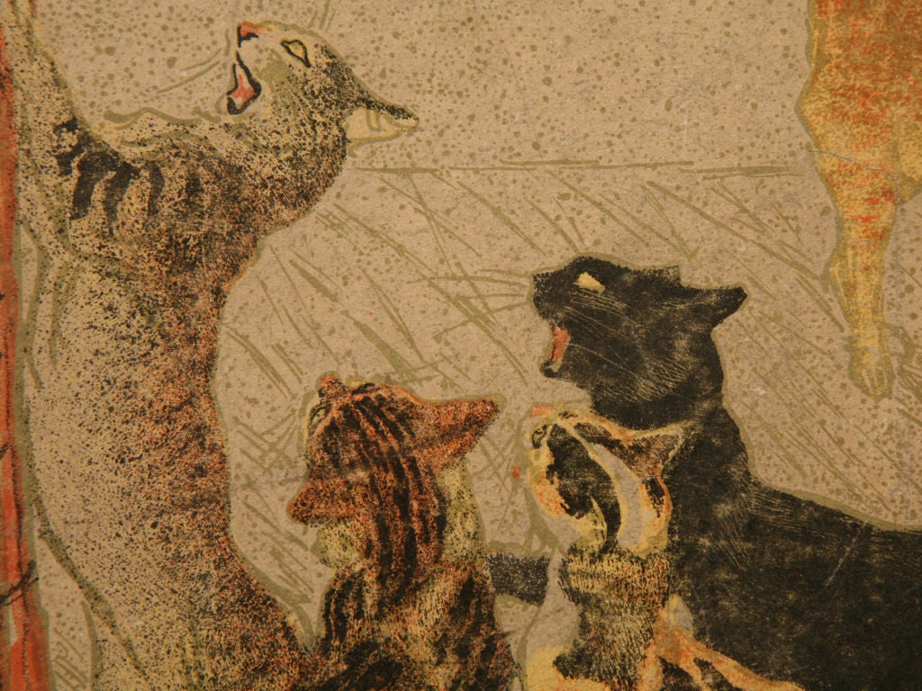 Book Cover to Théophile Alexandre Steinlen's des Chats 2