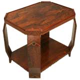 c.1930 French Rosewood Art Deco Side Table