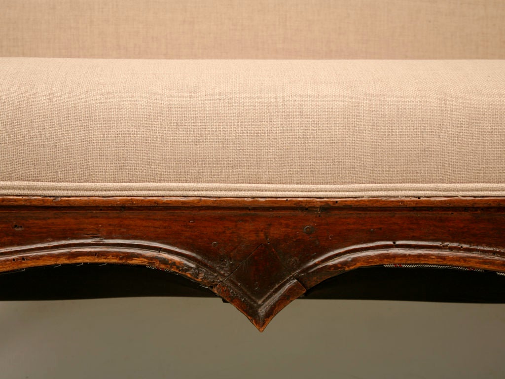 c.1780 Italian Walnut Sofa 5