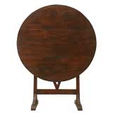 c.1900 Petite French Wine Tasting Table