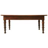 Antique c.1880 French Cherry Coffee Table