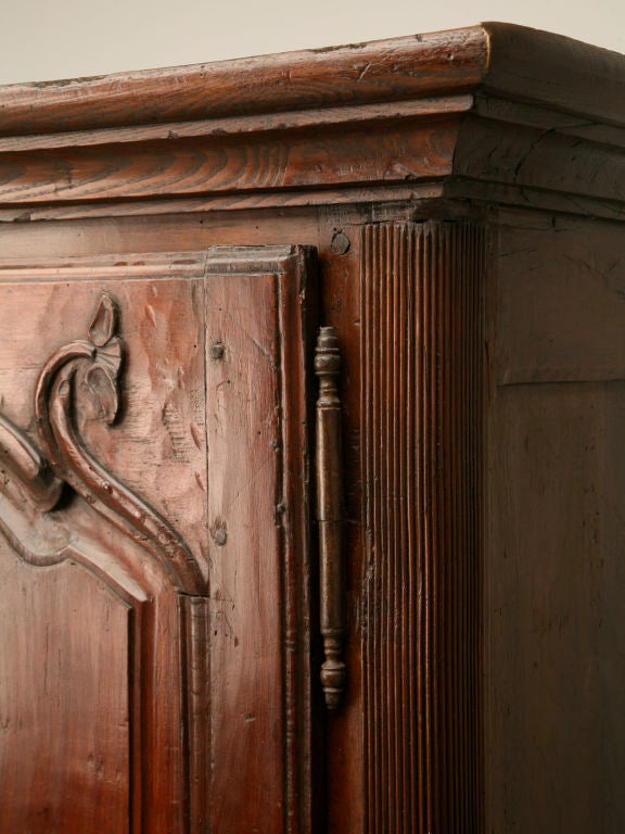 Oak c.1760 French Louis XV Bonnetiere