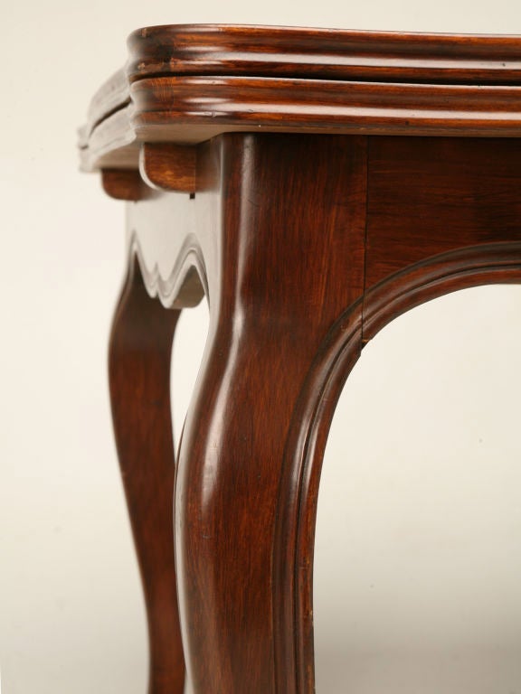 c.1930 French Cherry Draw Leaf Dining Table 5