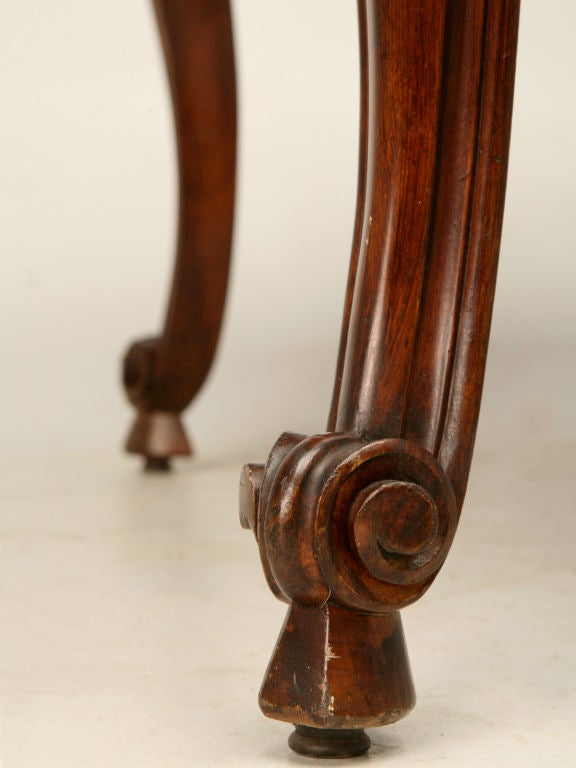 c.1930 French Cherry Draw Leaf Dining Table 6