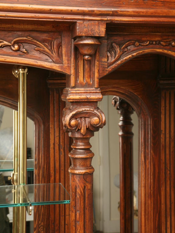 Wood Back Bar