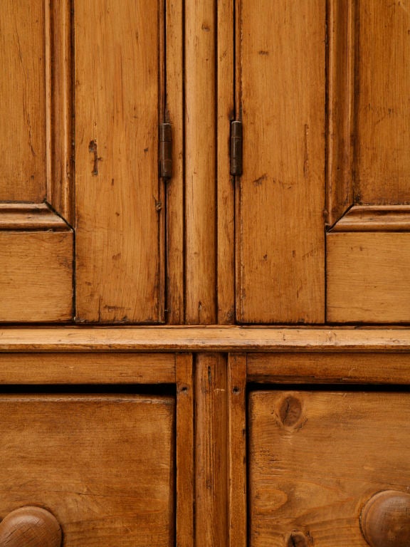 c.1860 English Pine Housekeepers Cupboard 5