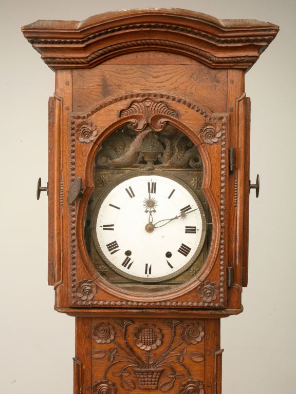 c.1760 Country French Normandy Tall Case Clock