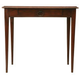 c.1880 French Louis XVI Style Oak Writing Table