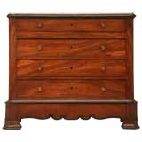 c.1875 French Figured Walnut Louis Philippe Commode