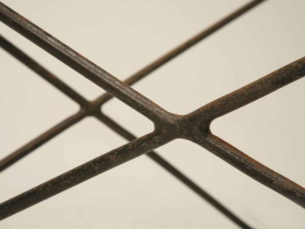 1950's French Pierre Guariche Metal & Glass Atomic Coffee Table 5