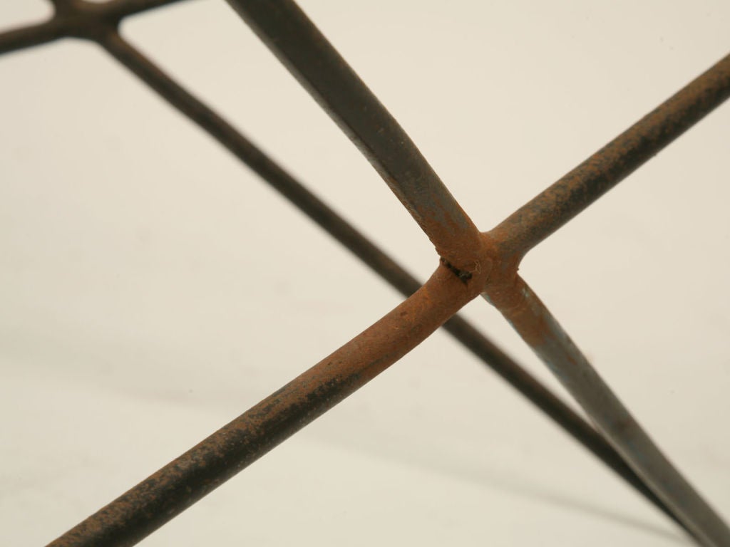 1950's French Pierre Guariche Metal & Glass Atomic Coffee Table 6