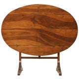 Antique c.1890 French Walnut Wine Tasting Table