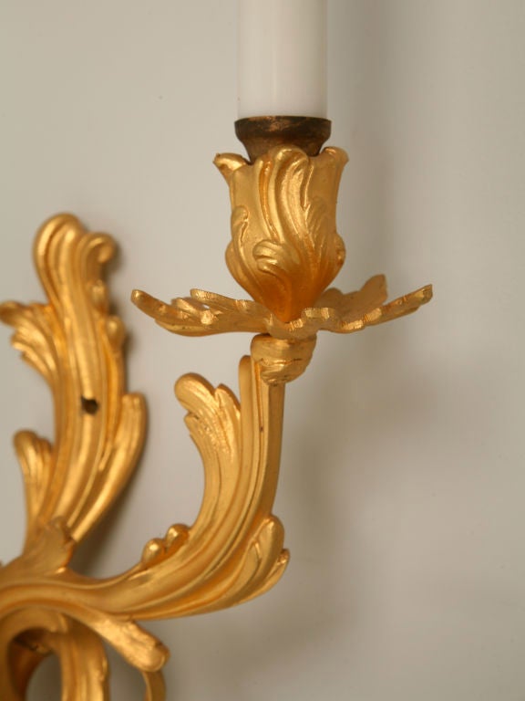 bronze wall sconce