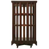 c.1890 Large English Mahogany Revolving Bookshelf