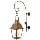 Antique c.1910 French Copper Lantern