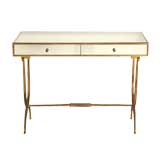 French 40's Ladies Mirrored Dressing Table