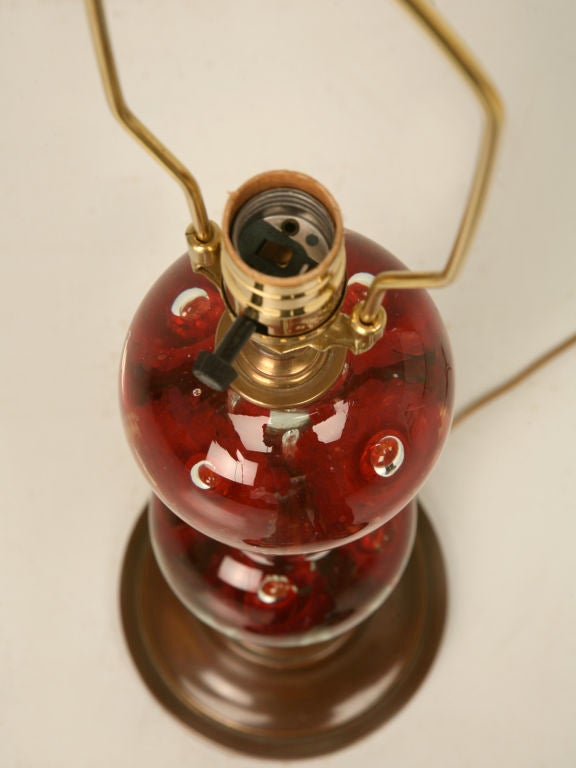 st clair paperweight lamp