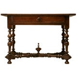 c.1840 French Walnut Library Table