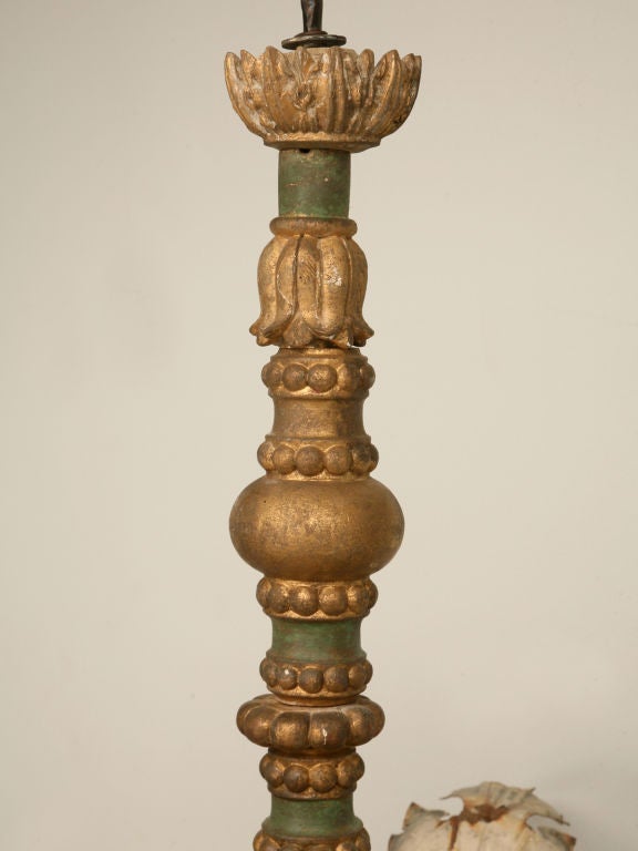 c.1900-1920 Large Exotic Italian Plant-Form Chandelier