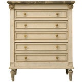 c.1950 Petite French Painted Commode