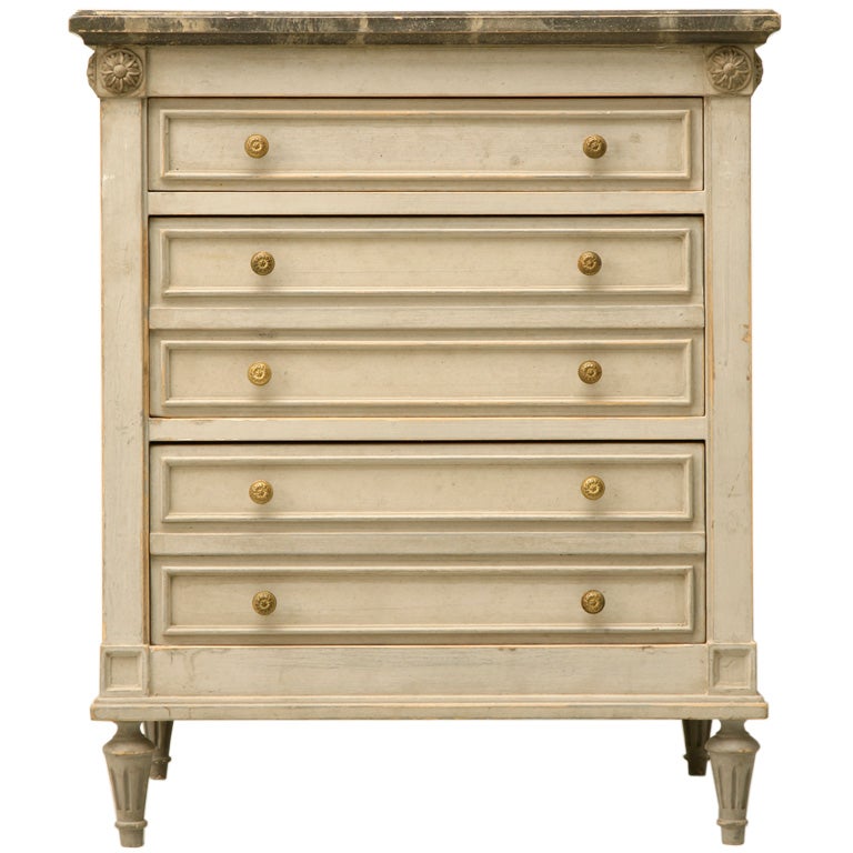 c.1950 Petite French Painted Commode