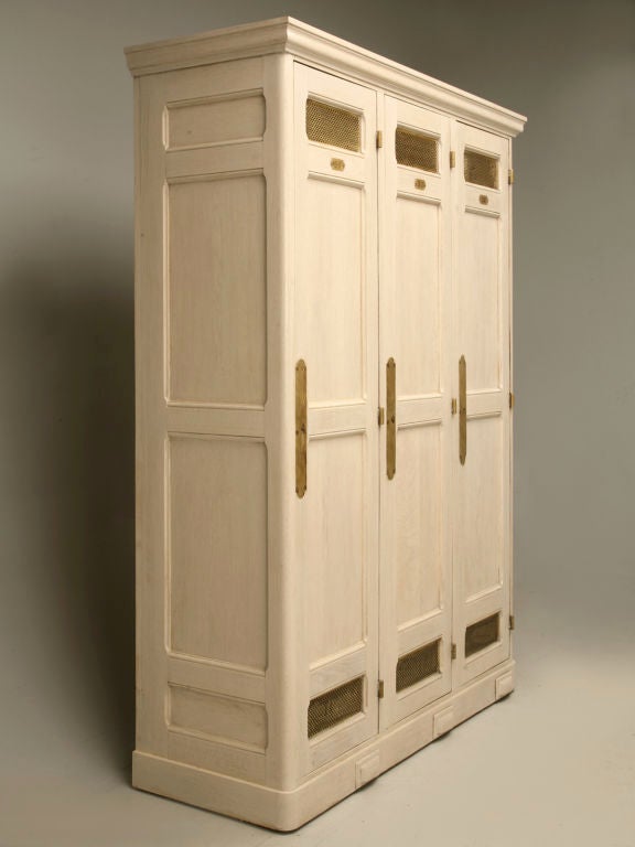 c.1920 French White Oak Lockers
