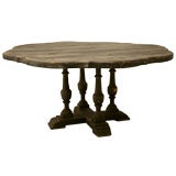 Painted French Double Clover Dining Table