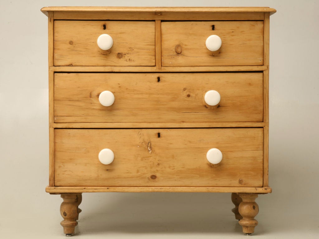 c.1880 Pair of English Pine Dressers
