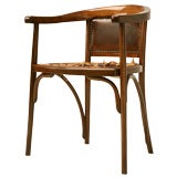 c.1910 French Mahogany Desk Chair