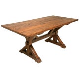 Breathtaking Solid Cherry-wood French Farm Table