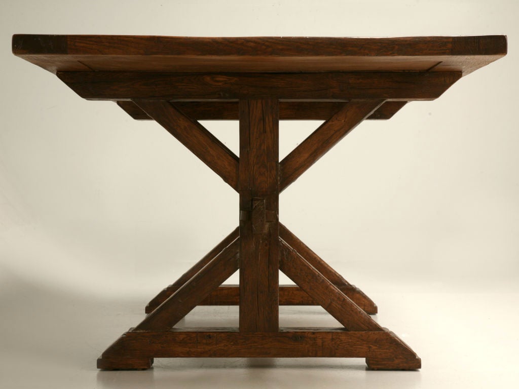 American Handmade French White Oak Farm Table