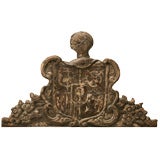 c.1720 Hand-Carved Spanish Coat of Arms