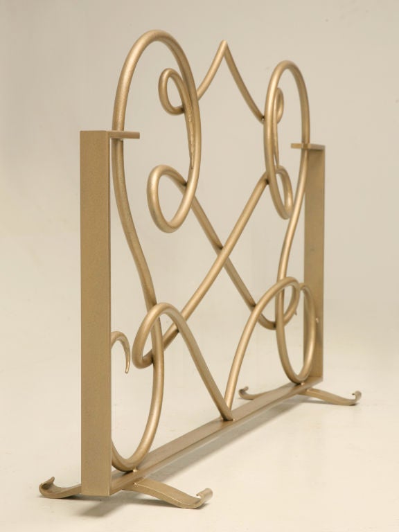 Fire Screen in the Style of Rene Drouet Made to Order in Any Size For Sale 1