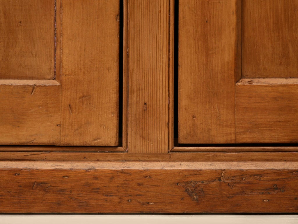 c.1890 English Pine Glazed Cabinet 5