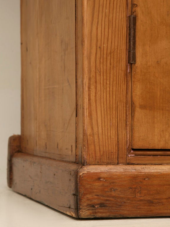 c.1890 English Pine Glazed Cabinet 6