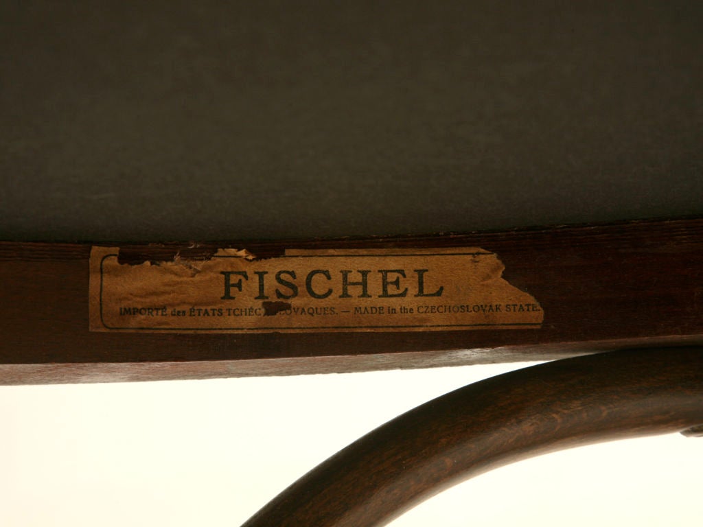 c.1910 Fischel Bentwood Barrel-Back Chair 5