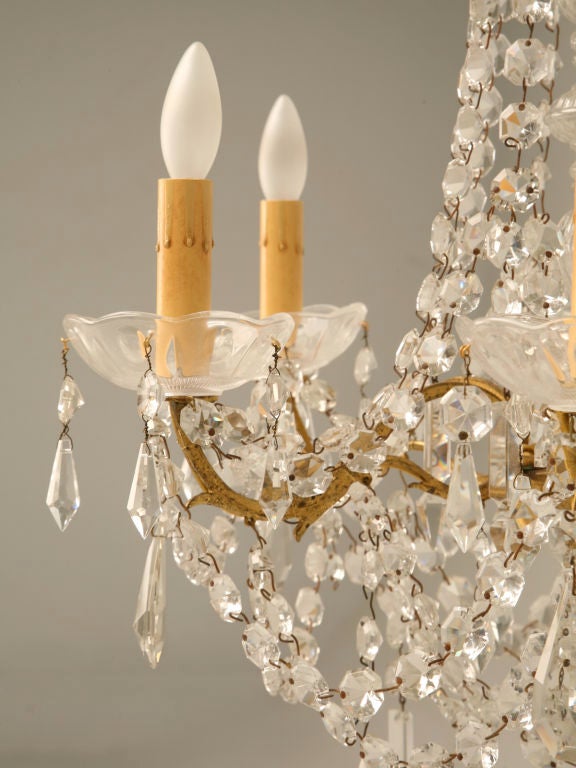 1940 crystal chandelier