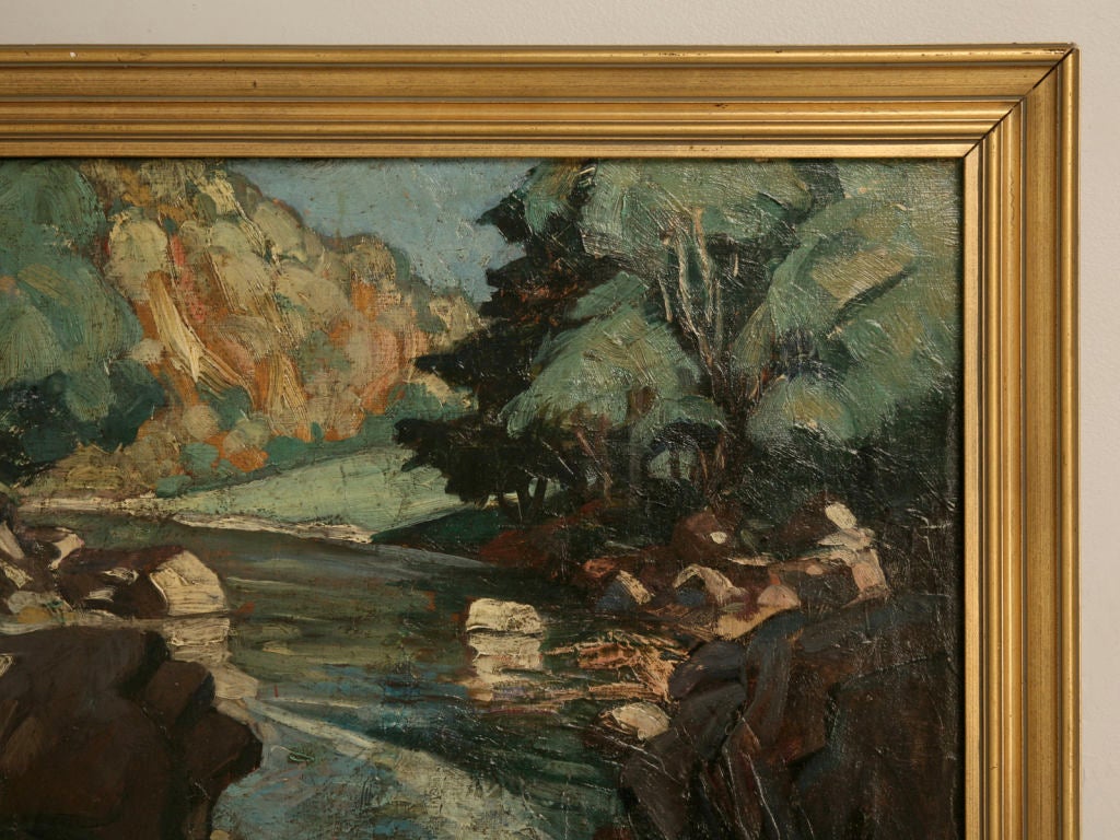 c.1928 Alfred Martin Oil on Canvas
