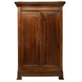 c.1875 French Walnut Louis Philippe Armoire