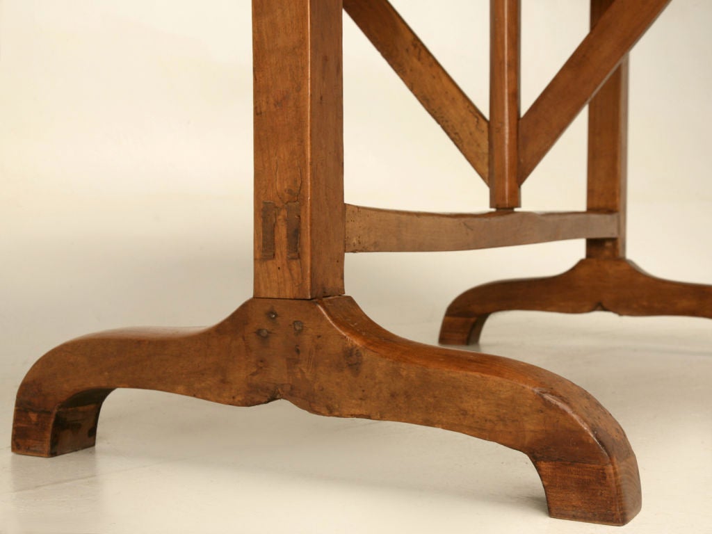 Wine-Tasting Table c1875 French Cherrywood 5