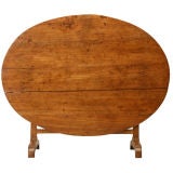 Wine-Tasting Table c1875 French Cherrywood