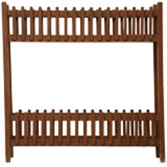 c.1940 English Painted Wood Plant Stand 12