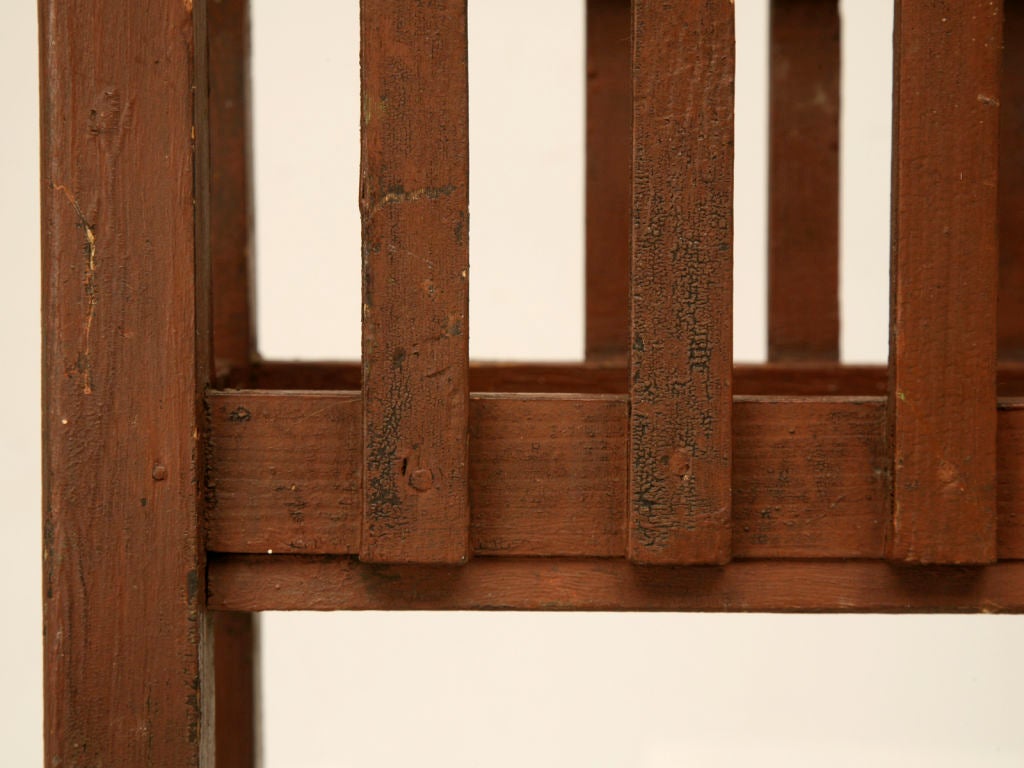 c.1940 English Painted Wood Plant Stand For Sale at 1stDibs