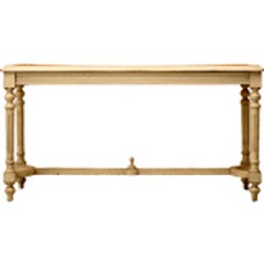 Circa 1920 French Louis XVI Painted & Caned Bench 10